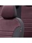 Seat Exeo 2008-2013 Özel Üretim Koltuk Kılıfı Milano Design Bordo - Siyah 3