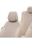 Volvo XC90 6+1 (7 Kişi) 2002-2014 Özel Üretim Koltuk Kılıfı Madrid Design Tay Tüyü Bej 4