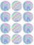 Renkli Yuvarlak Sticker (2,5x2,5 Cm) 1