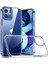 Apple iPhone 8 Kılıf Crystal Clear Sert Plastik Şeffaf 1