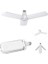 Pervane LED Ampül 3 Kollu 40 Watt - Yüksek Işık 1