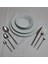 Çubuk 72 Parça 12 Kişilik 10.00 mm Bıçaklı Kaşık Çatal Set 2