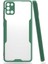 - Samsung Galaxy A21S - Kılıf Kenarı Renkli Arkası Şeffaf Parfe Kapak - Koyu Yeşil - T15262 1