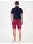 Erkek Mürdüm Standart Fit Bermuda Şort 50233249-VR074 3