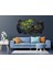 Mavi Çiçekler Mdf TABLO-0736 4
