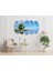 Göl Sazlık Kayık Mdf Tablo-3185 3
