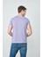 Çetinkaya Mentality Bisiklet Yaka Erkek T-Shirt Mor 4