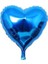 Folyo Balon Kalp Mavi 18'' 1