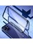 Apple iPhone 12 Pro Mıknatıslı 360 Derece Ön ve Arka Cam Full Korumalı Manyetik Kılıf AL-33927 Siyah 3