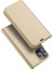 Apple iPhone 12 Pro Max Kılıf Kapaklı Flip Cover Kılıf Skin Pro Series Kılıf Gold 1