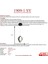 1909 1 Siyah Tekli Led Avize 4