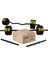 Tan Spor 60 kg Dambıl - Ağırlık - Halter - Vücut Geliştirme Full Kısa Bar + Düz Bar + Z Bar Seti 4