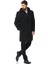 PLT8395 Dewberry Battal Palto-Siyah 2