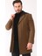 PLT8395 Dewberry Battal Palto-Camel 4