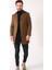 PLT8395 Dewberry Battal Palto-Camel 5