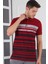 T0453 Dewberry Dio Rise Erkek T-Shirt-Bordo 5