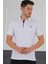 T8581 Dewberry Erkek T-Shirt-Beyaz 1