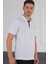 T8581 Dewberry Erkek T-Shirt-Beyaz 4