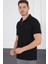 T8581 Dewberry Erkek T-Shirt-Siyah 4