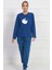 902089 Vienetta Kadın Polar Pijama Takım 9020891918_B 1