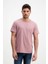 Erkek Gül Kurusu Yıkamalı Basic T-Shirt 3