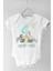 Unisex Bebek Beyaz 1 Yaş Safari Çıtçıtlı Body Zıbın 1