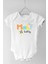 Half Boho Kısa Kol Çıtçıtlı Bebek Body 1