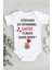Unisex En Mükemmel Dayı Baskılı Bebek Zıbın Body 1