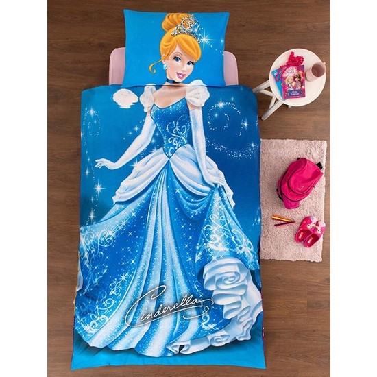 Özdilek Lisanslı Çift Taraflı Nevresim Takımı Rapunzel Cindirella