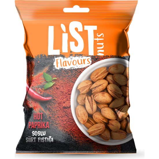 List Flavours Hot Paprika Soslu Siirt Fıstığı 85 g Fiyatı
