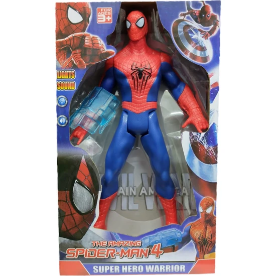Avengers Spiderman Örümcek Adam Işıklı Figür Oyuncak Hepsiburada