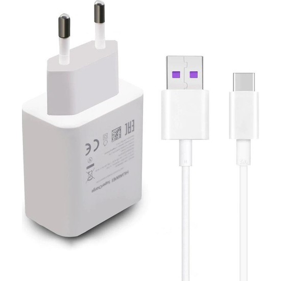 Huawei Supercharge 22.5W Hızlı Şarj Aleti ve TypeC Kablo Fiyatı