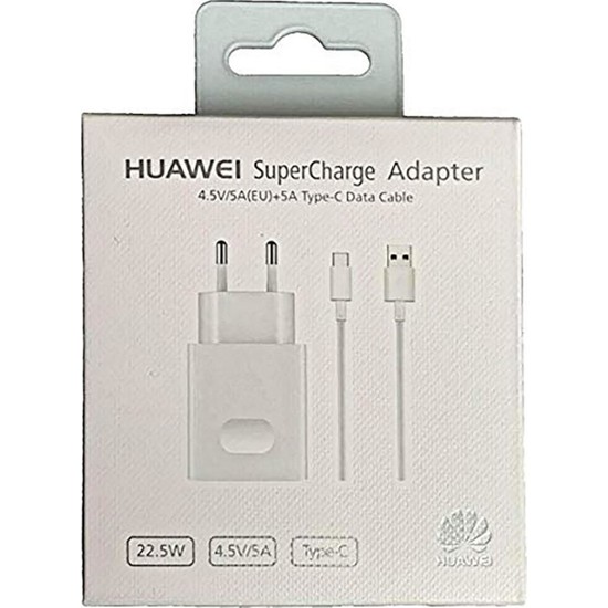 Huawei Supercharge 22.5W Hızlı Şarj Aleti ve TypeC Kablo Fiyatı
