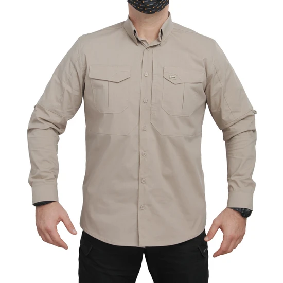 Yds Tactıcal Gömlek -Kum (Güçlü Ve Esnek Tactical Gömlek)