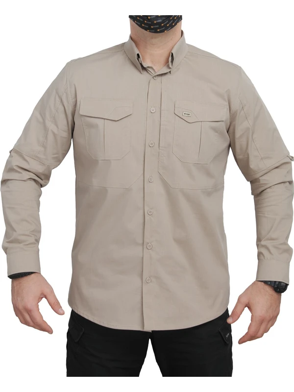 Yds Tactıcal Gömlek -Kum (Güçlü Ve Esnek Tactical Gömlek)