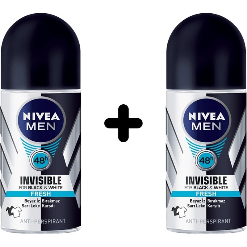 Nivea Invisible Black&white Power Roll On Deodorant 50 ml Erkek