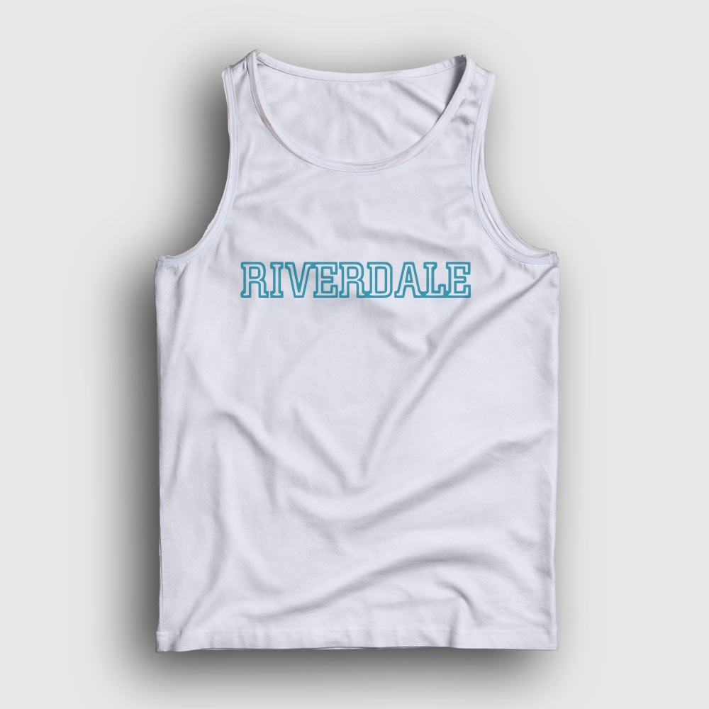Presmono Unisex Beyaz Logo Riverdale Atlet