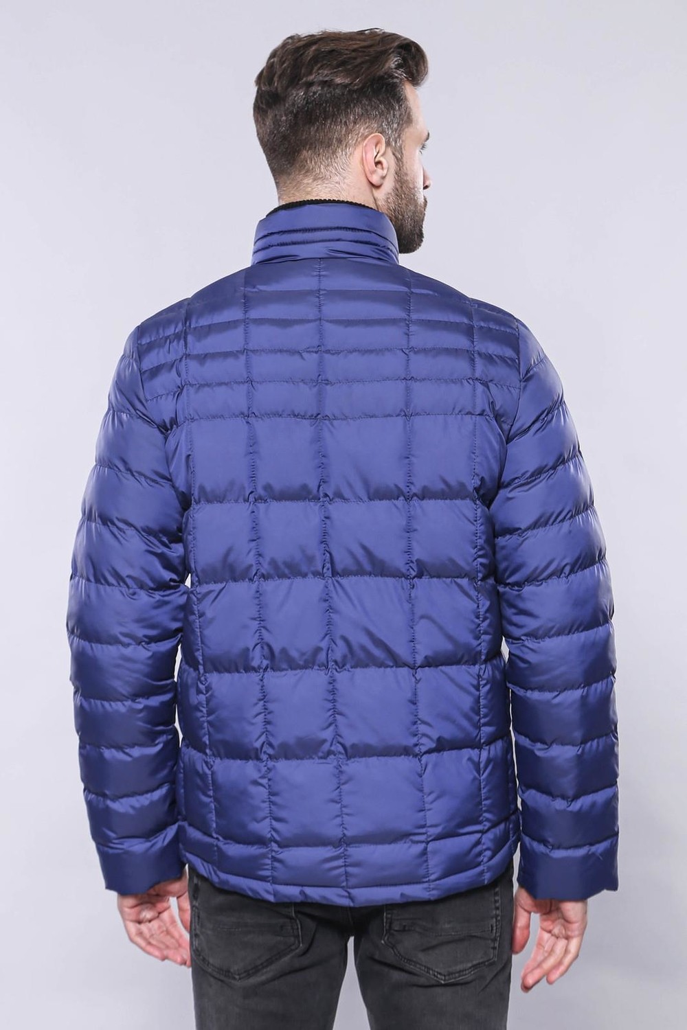 Wessi Erkek Kapitone Dikiş Detaylı Slim Fit Mont görsel 2
