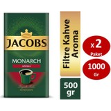 Jacobs Monarch Aroma Filtre Kahve 500 gr x 2 Adet