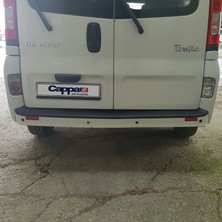 Cappafe Renault Trafic Arka Tampon Eşiği Koruma Abs Mat Siyah 2001-2014