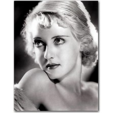 Caka Tablo Ahşap Tablo Bette Davis Hollywood Aktristi