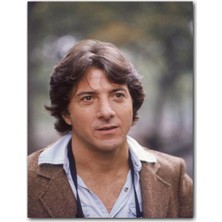 Caka Tablo Ahşap Tablo Dustin Hoffman Sevgi Bakışlar