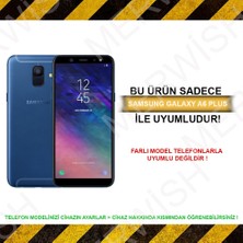 Merwish Case Samsung A6 Plus Içi Kadife Soft Lansman Silikon Kılıf Pembe