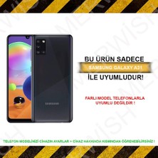 Merwish Case Samsung A31  Içi Kadife Soft Lansman Silikon Kılıf Kırmızı