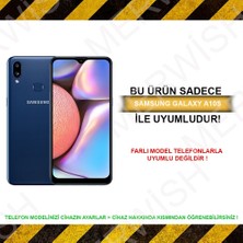 Merwish Case Samsung A10S Içi Kadife Soft Lansman Silikon Kılıf Mor