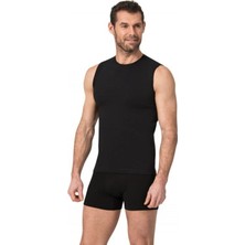 Namaldı Erkek Likralı Bisiklet Yaka Body Fanila 3'lü Paket - 189