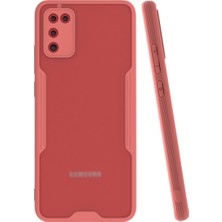 KZY Samsung Galaxy A02S Kılıf Kamera Korumalı Colorful Kapak - Pembe