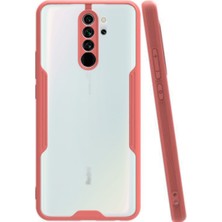 KZY Xiaomi Redmi Note 8 Pro Kılıf Kamera Korumalı Colorful Kapak - Pembe