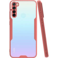 KZY Xiaomi Redmi Note 8 Kılıf Kamera Korumalı Colorful Kapak - Pembe