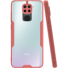 KZY Xiaomi Redmi Note 9 Kılıf Kamera Korumalı Colorful Kapak - Pembe